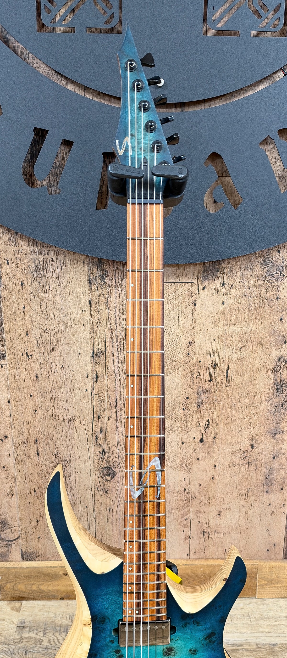 NEW Skervesen Chimera 6 28" Baritone Blue Burst