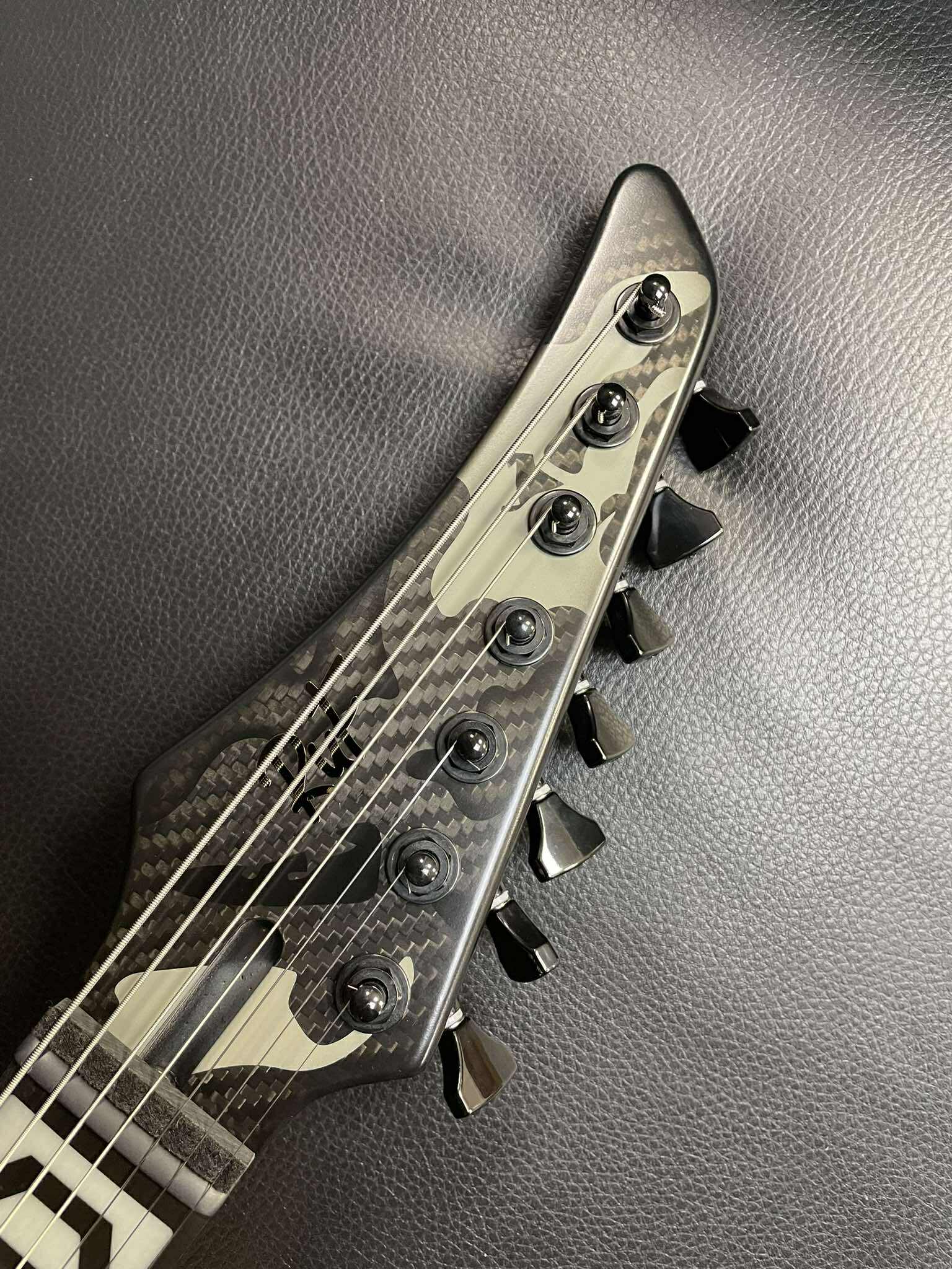 NEW Ruf Guitars Vinci 7 2025 Urban Camo Carbon - Northerner Guitars