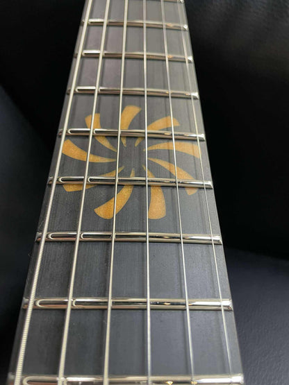 NEW Ruf Guitars Euler 6 2025 Satin Gold Sun Stripes Open Carbon