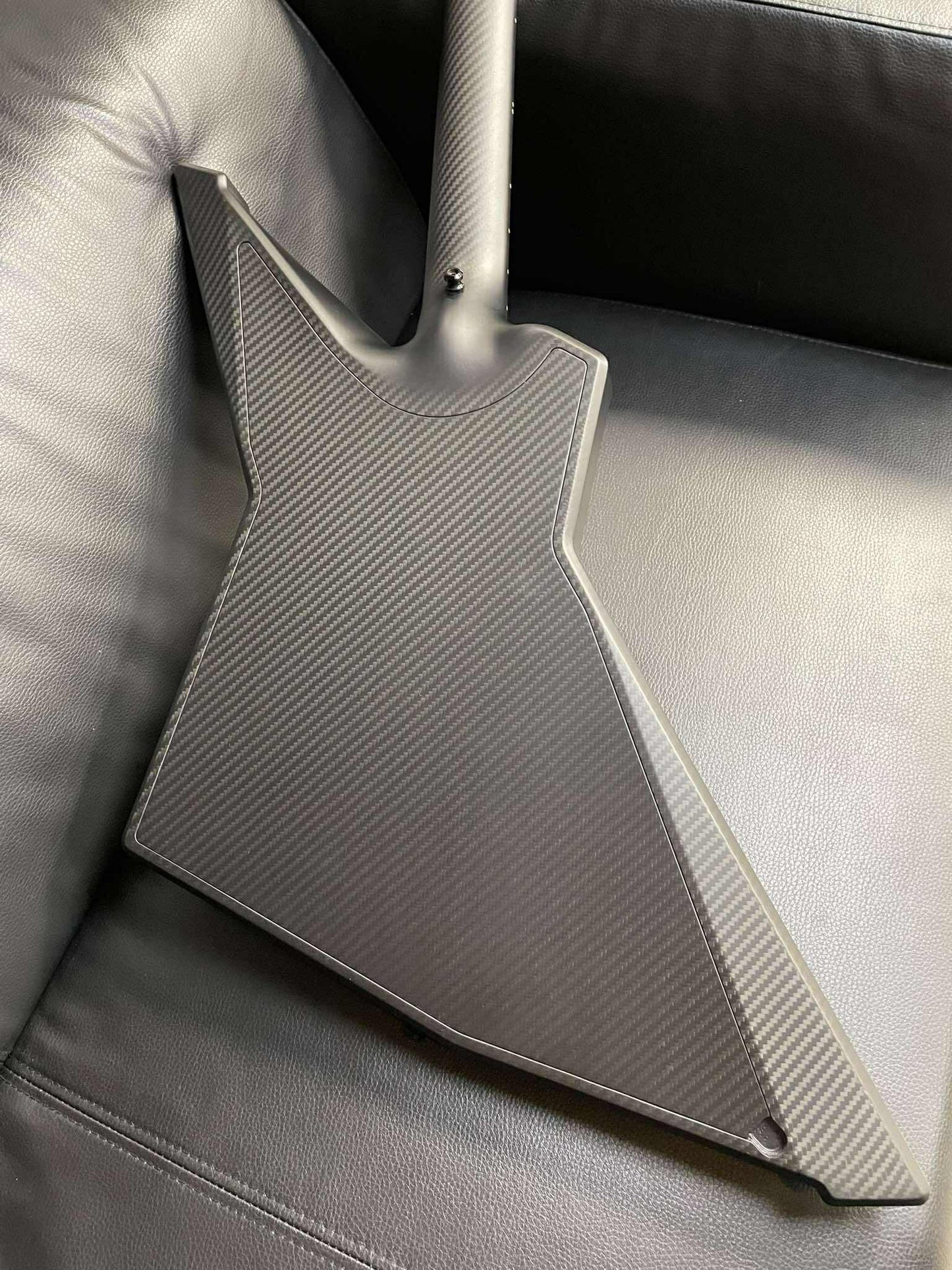 NEW Ruf Guitars Euler 6 2025 Satin Gold Sun Stripes Open Carbon