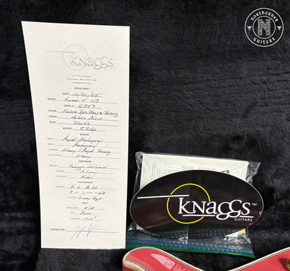 NEW Knaggs Kenai T HHH 2025 Fiesta Red - Northerner Guitars