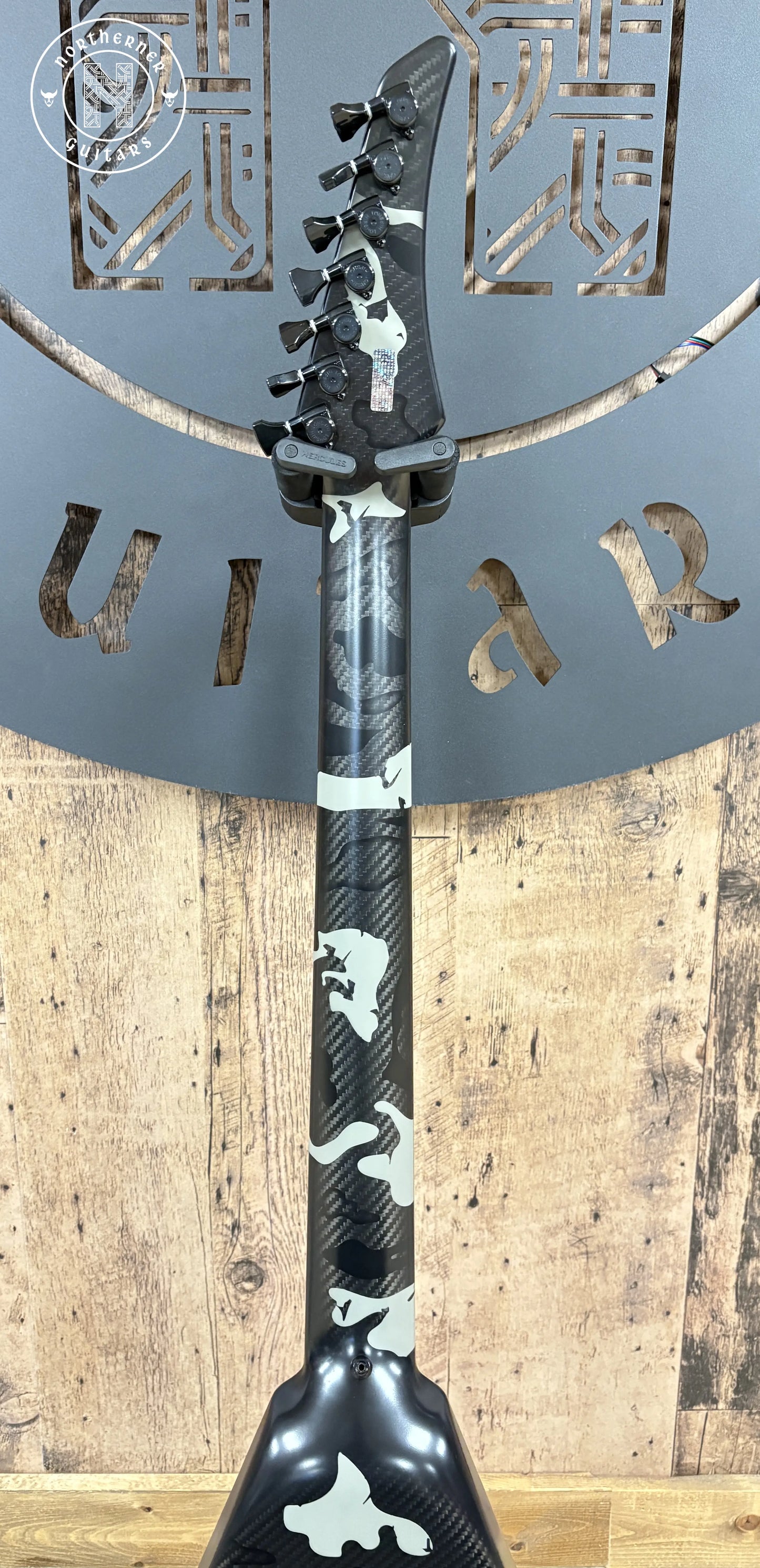 NEW Ruf Guitars Vinci 7 2025 Urban Camo Carbon - Northerner Guitars