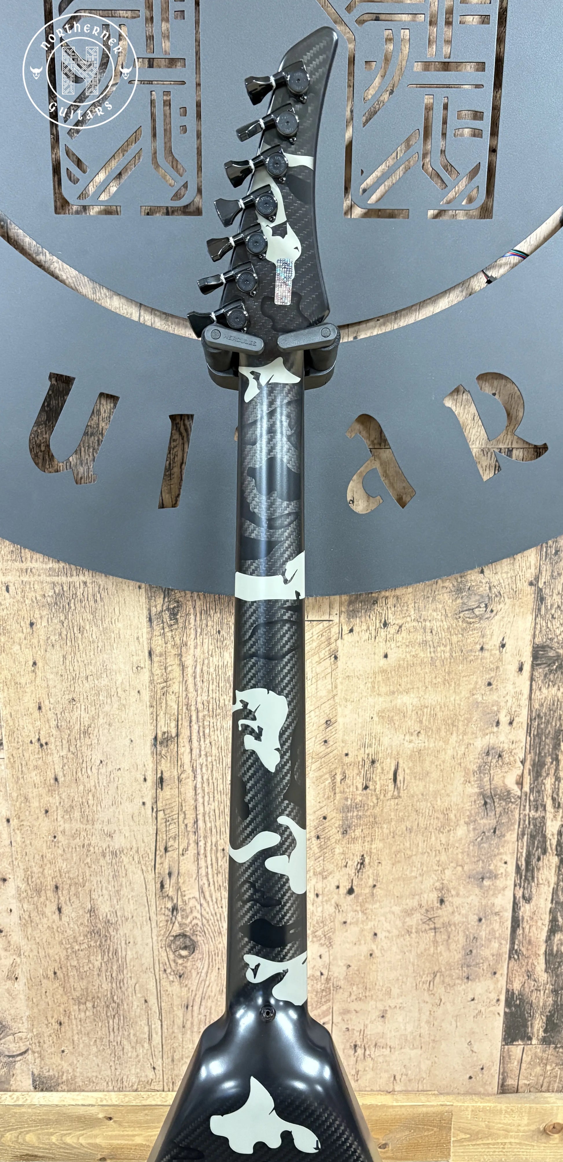 NEW Ruf Guitars Vinci 7 2025 Urban Camo Carbon - Northerner Guitars