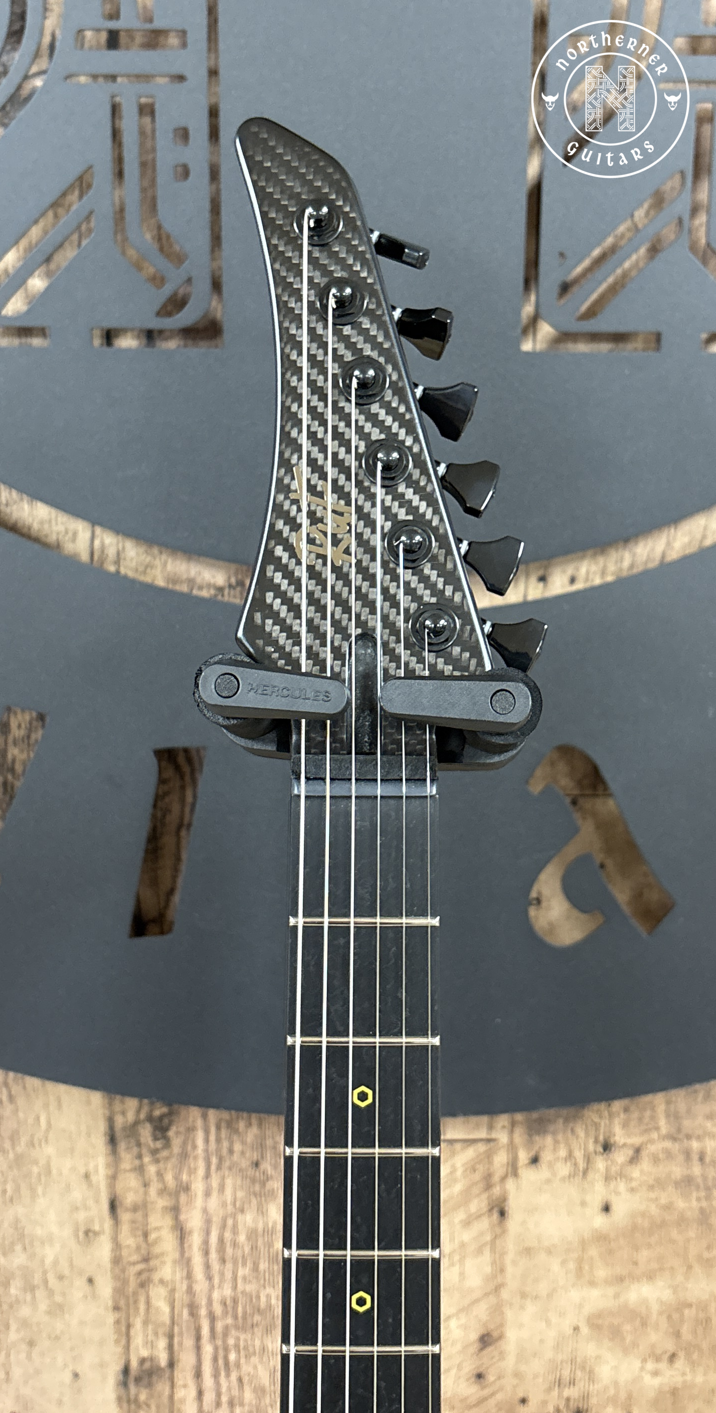 NEW Ruf Guitars Euler 6 Open Carbon Yellow Bevels