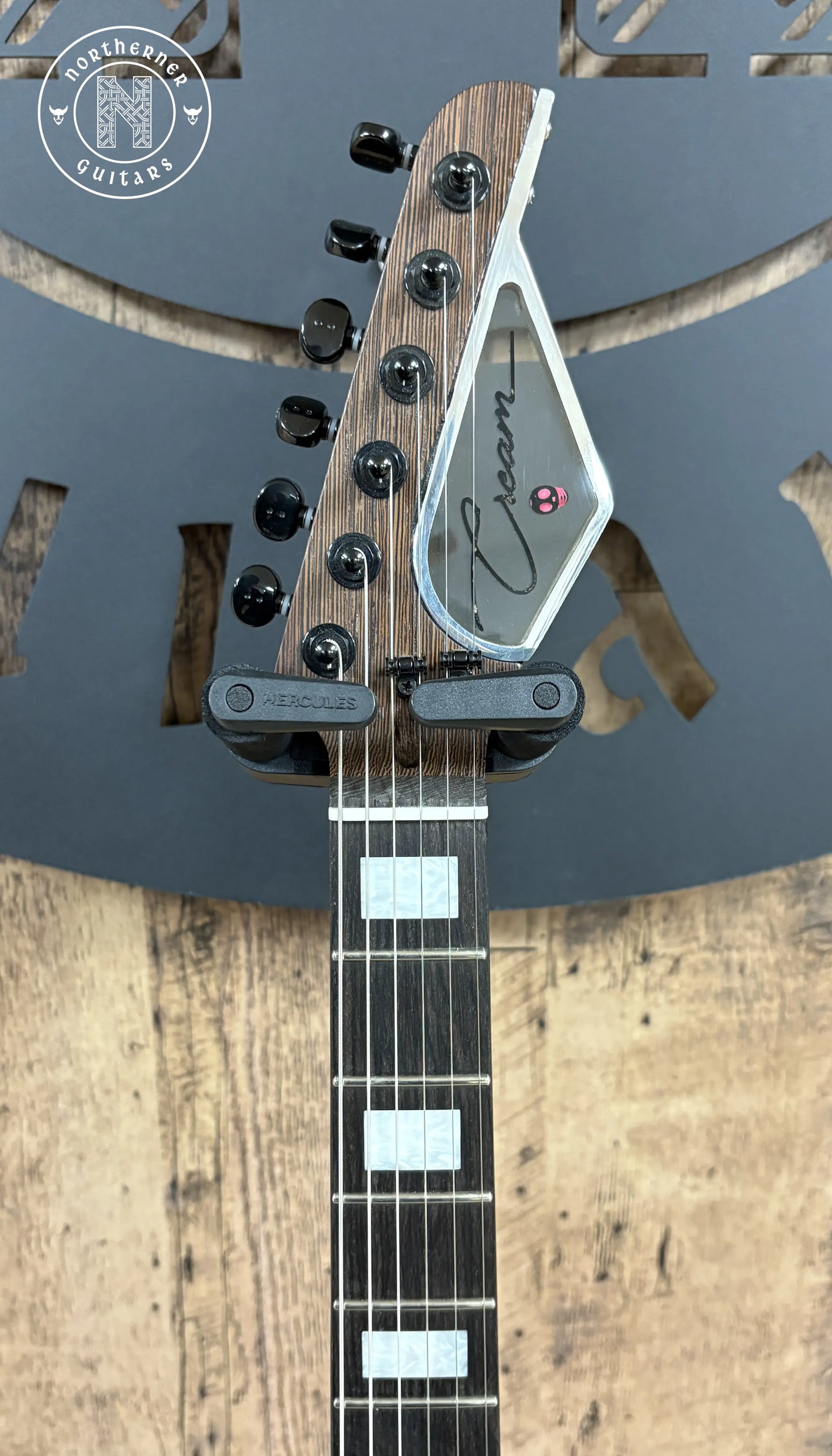 NEW Cream Guitars Revolver Standard "Milk" Series 2025 Neon Skulls - Northerner Guitars