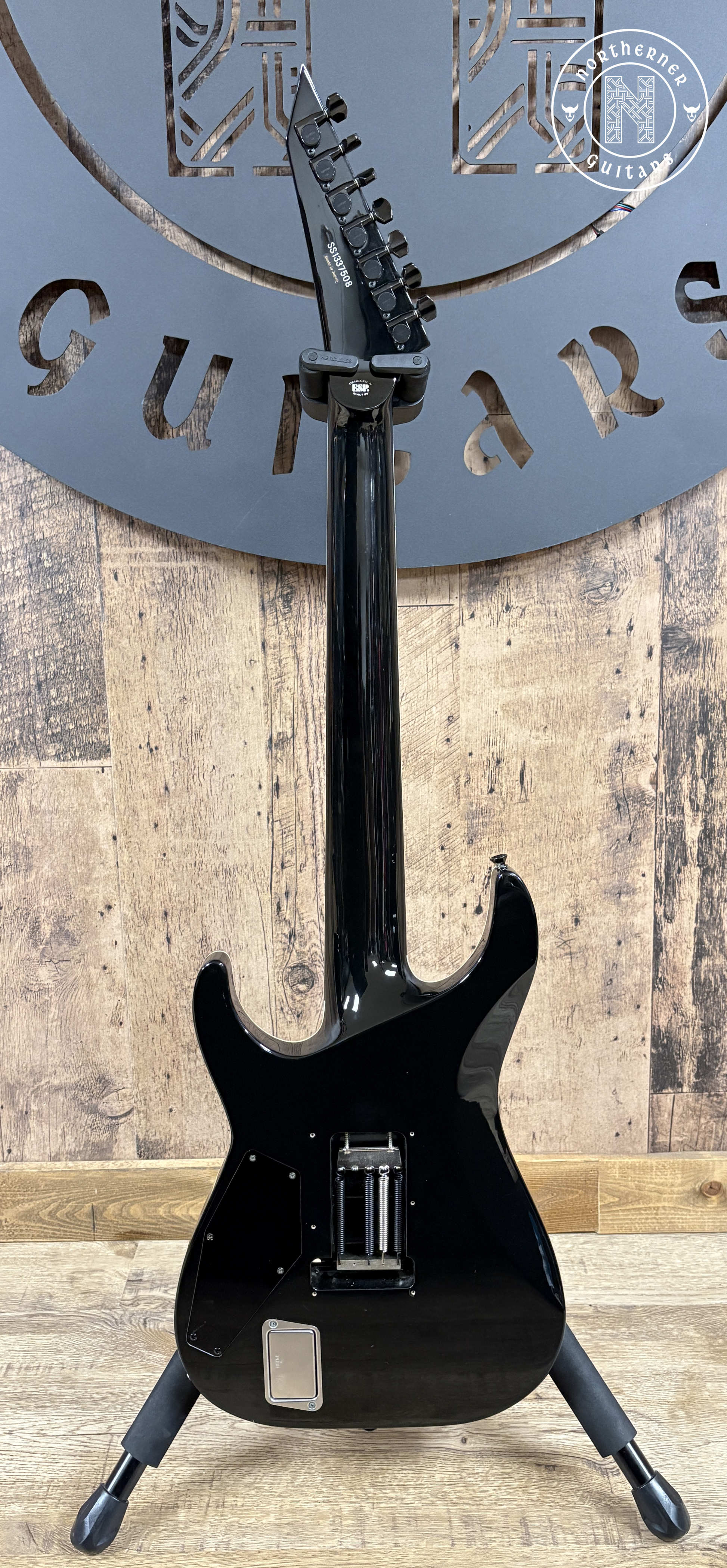 USED ESP Standard Series Horizon FR-7 2013 Black – Northerner Guitars