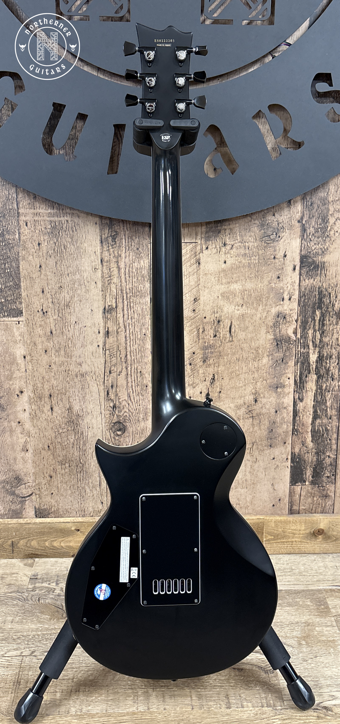 USED ESP E-II Eclipse ET Evertune Black Satin