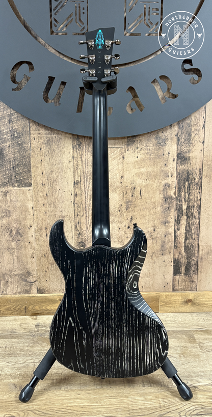 USED Dunable Gnarwhal 2024 Black / Creme Scarred Swamp Ash