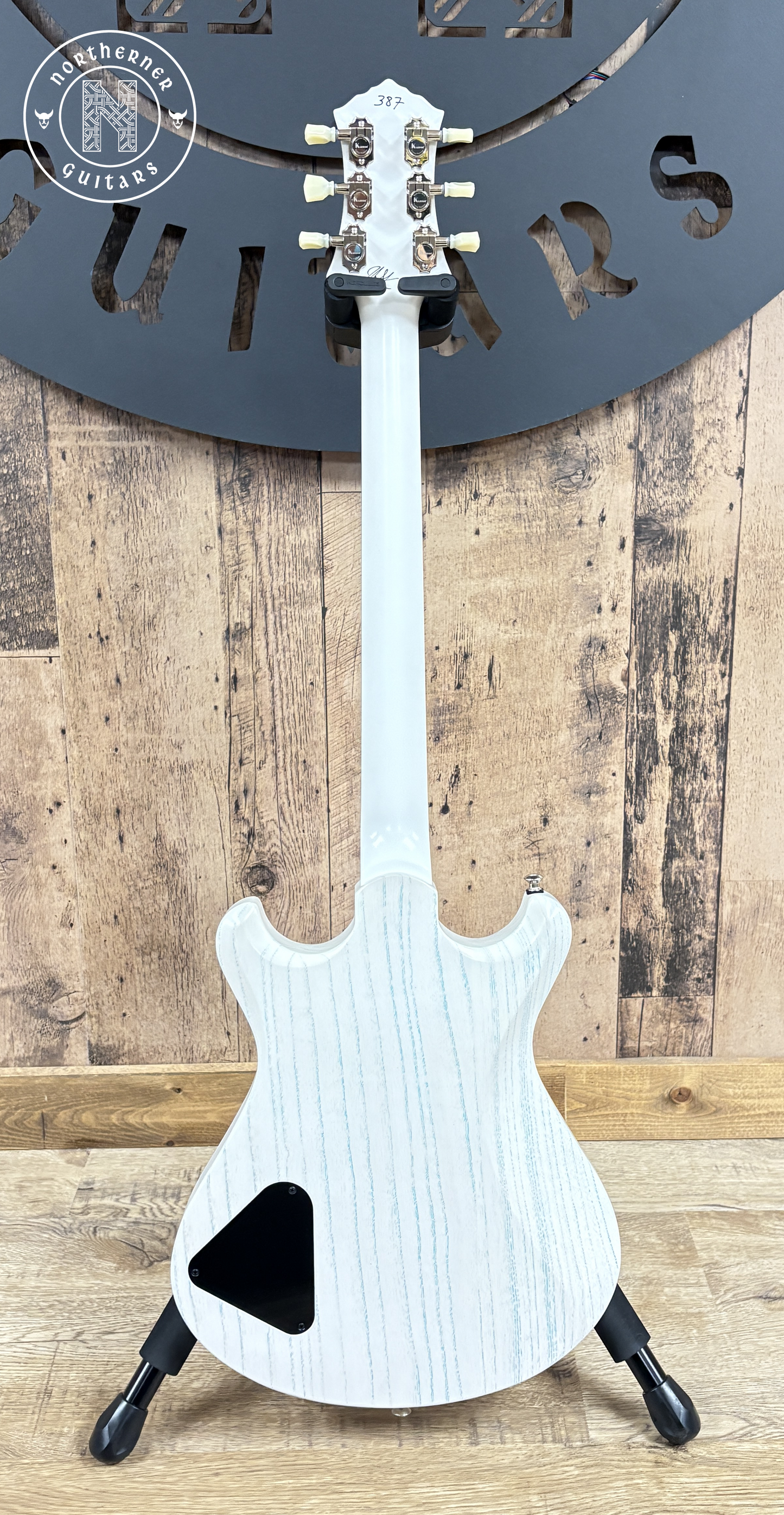 NEW Knaggs Keya White / Teal Driftwood