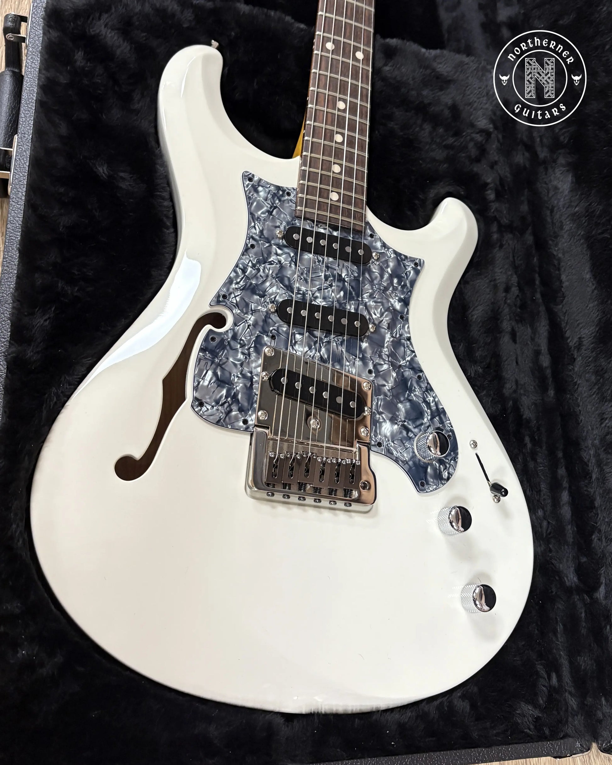 NEW Knaggs Severn Semi-Hollow 2025 Creme Northerner Guitars