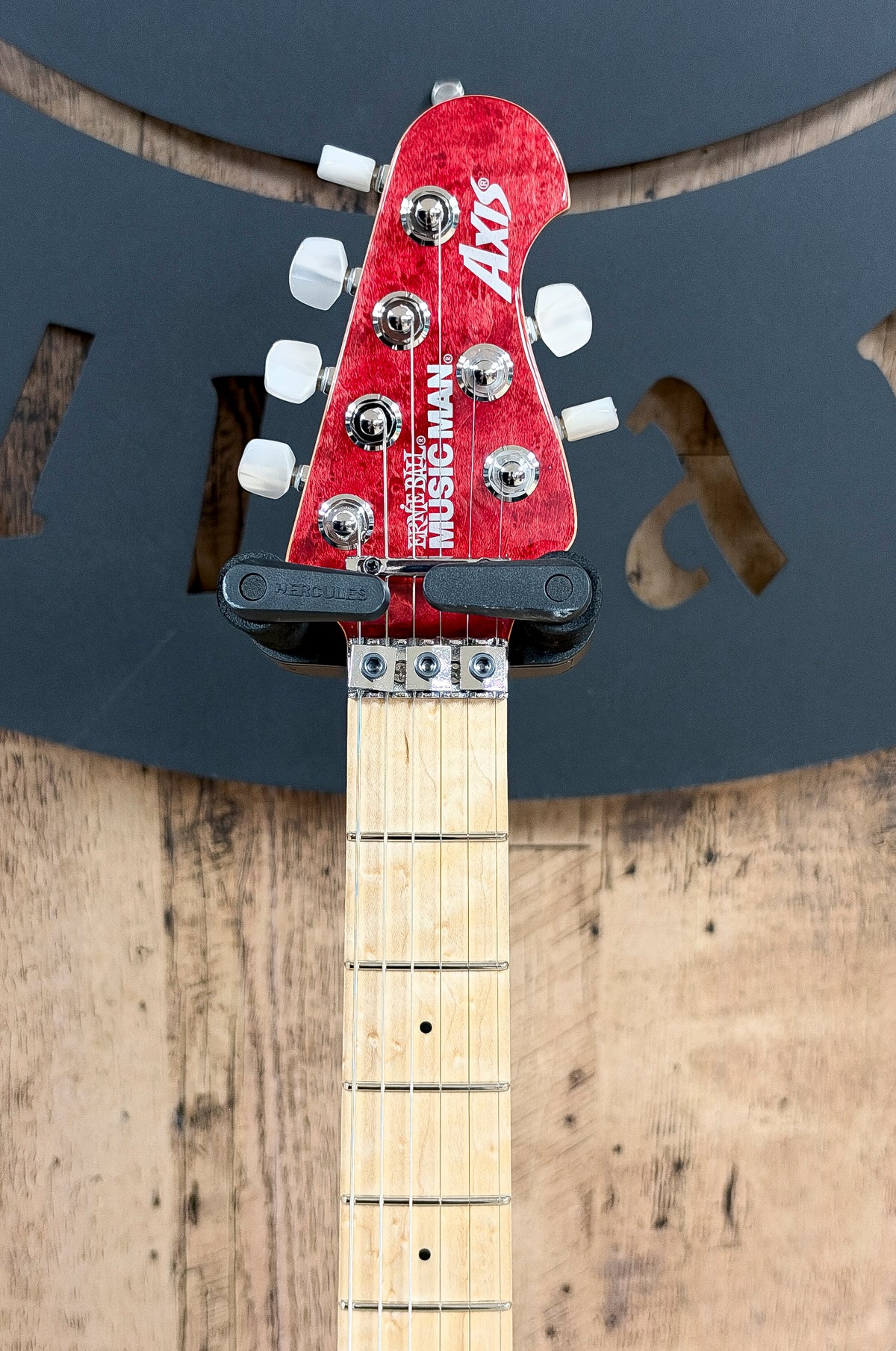 USED Ernie Ball Music Man Axis 30th Anniversary Limited Edition 2026 Translucent Red - #44/100