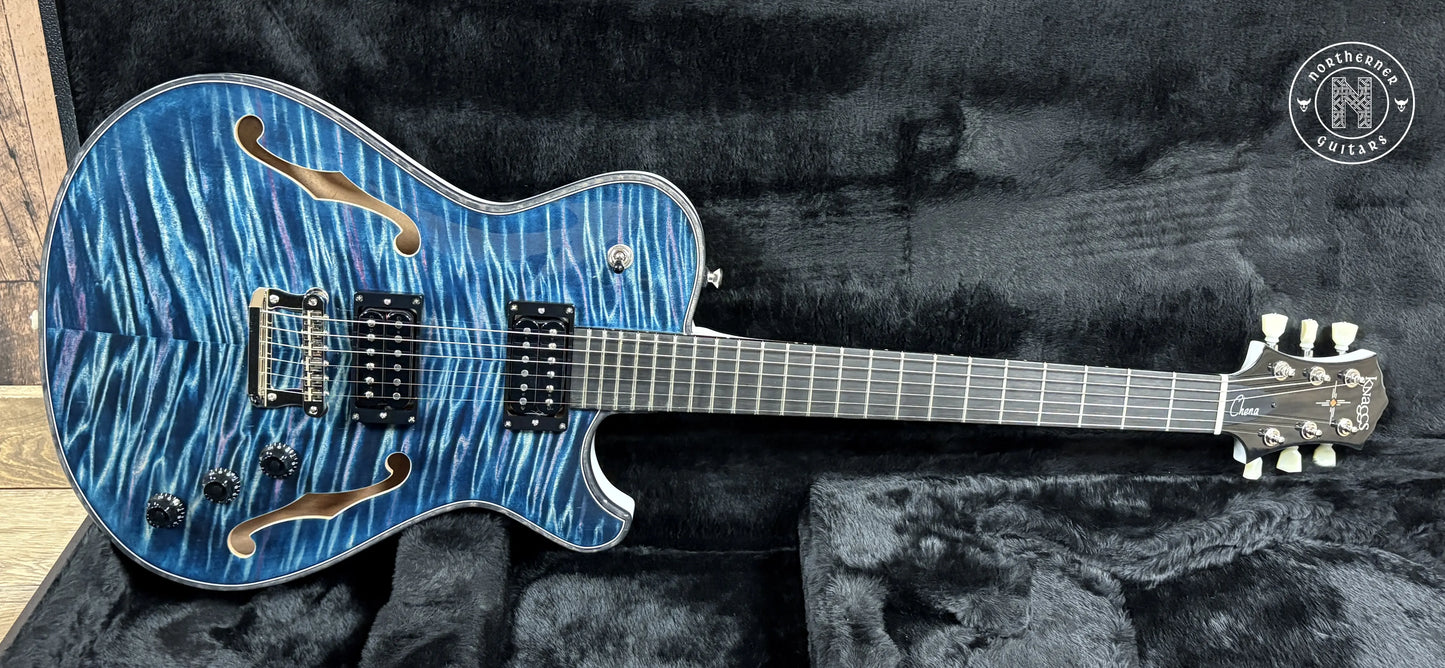 NEW Knaggs Chena T1 2025 Purple Aqua Pink - Northerner Guitars