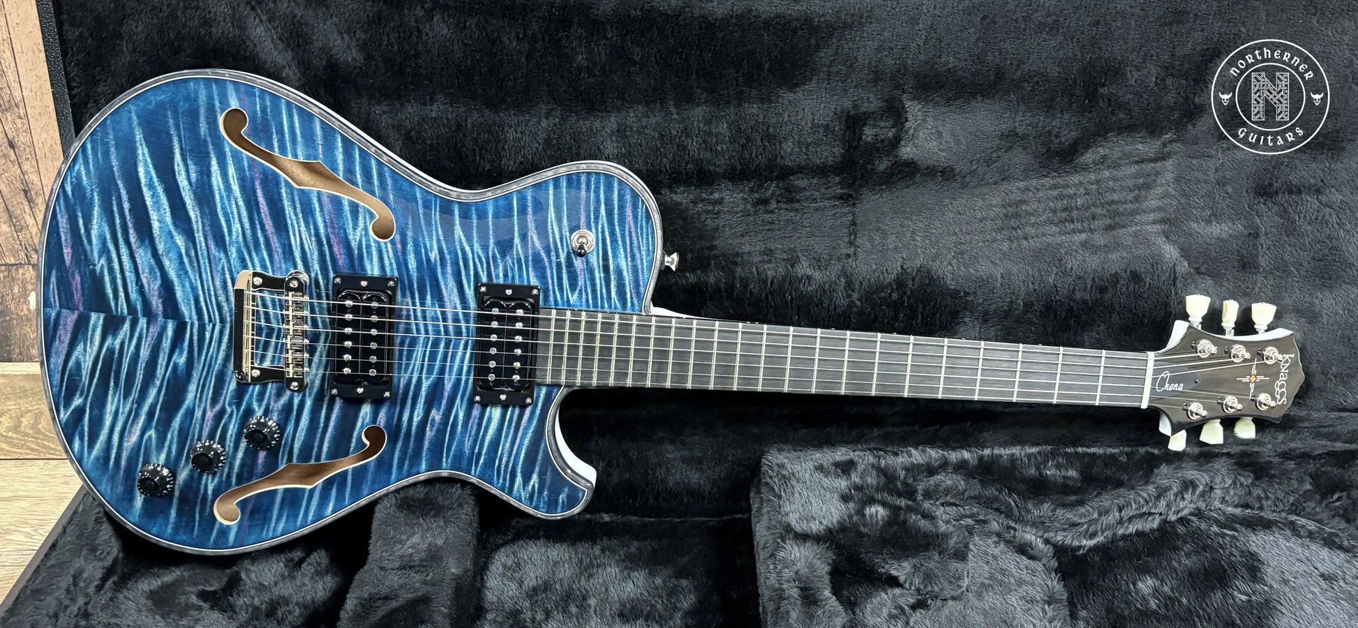 NEW Knaggs Chena T1 2025 Purple Aqua Pink - Northerner Guitars