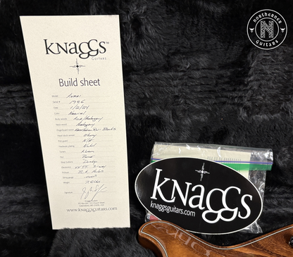 USED Knaggs Kenai 2024 Figured Koa Top