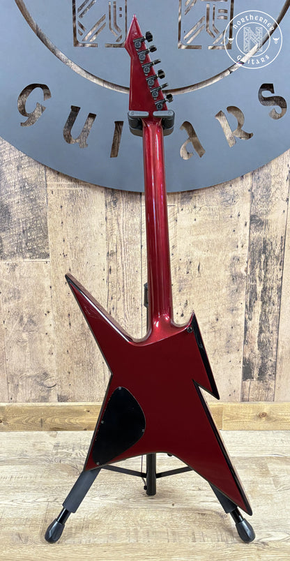 USED BC Rich USA Custom Shop Ironbird 1984 Deep Candy Apple Red Metallic with Black Bevels - Northerner Guitars
