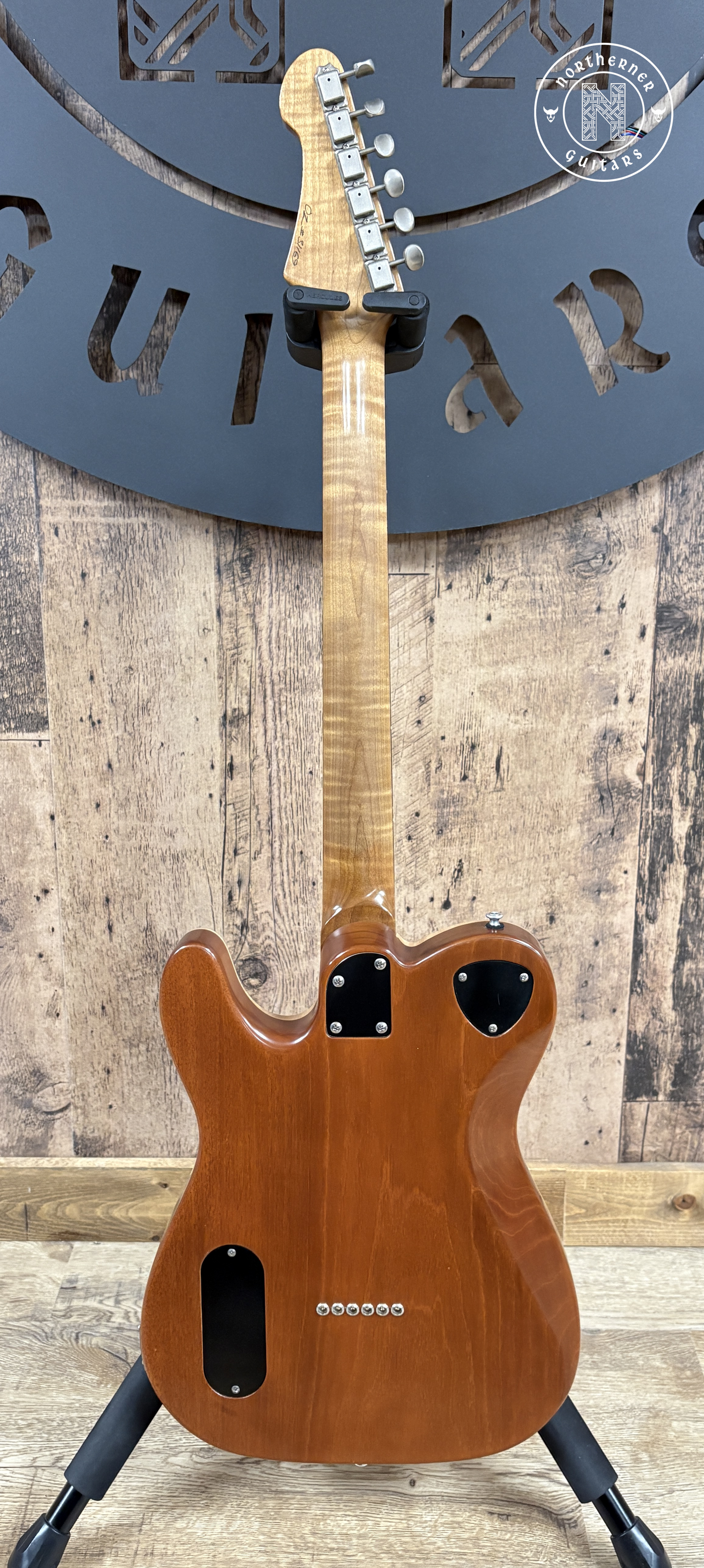 USED Patrick James Eggle Oz-T Carved Top Semi-Hollow