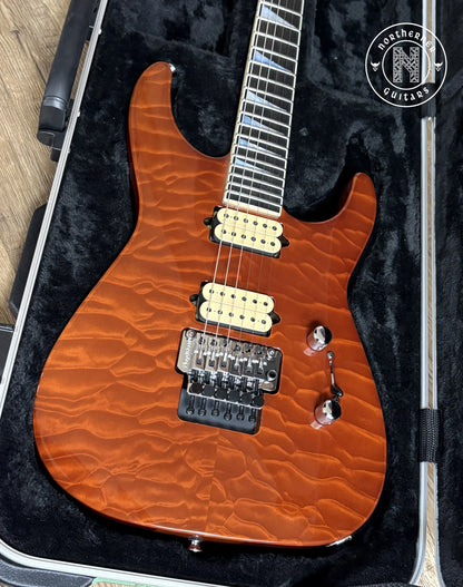 USED Jackson USA Custom Shop Limited Edition Soloist 2024 Quilt Maple Top - Root Beer Northerner Guitars