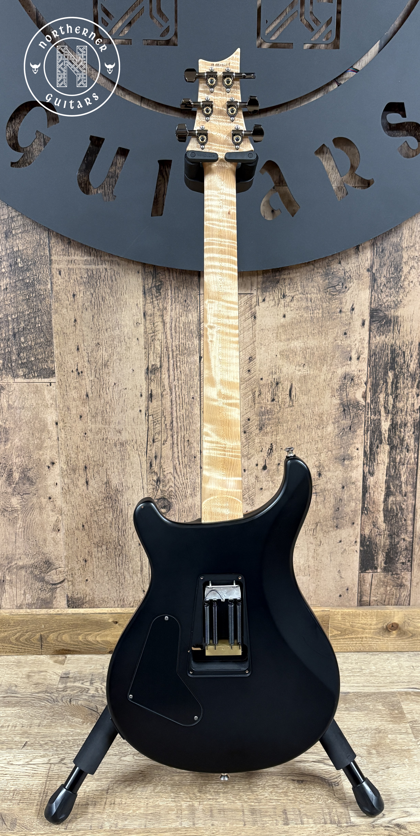 USED PRS Custom 24 Floyd Wood Library 2019 Satin Charcoal