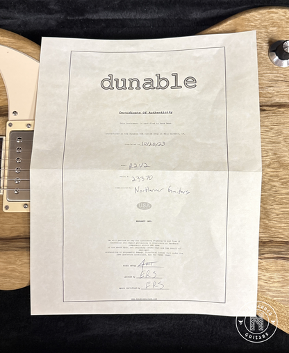 USED Dunable R2v2 2023 Black Limba