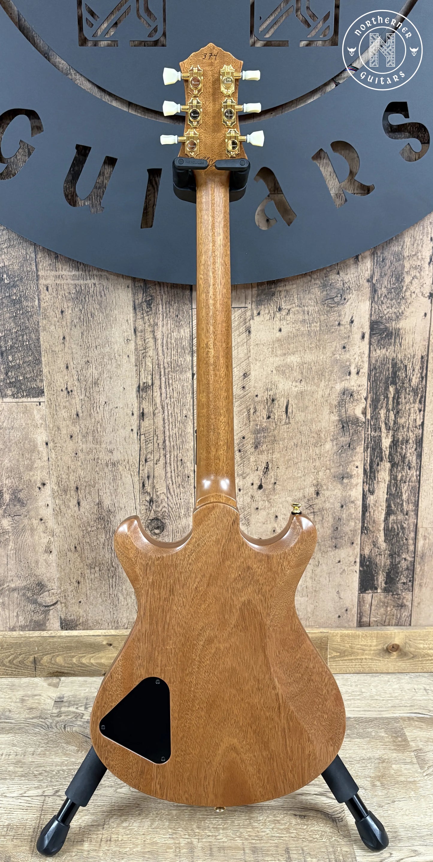 USED Knaggs Keya 2025 Flamed Spalt Maple w/ Inlaid Turquoise and Lapis Stone - Northerner Guitars