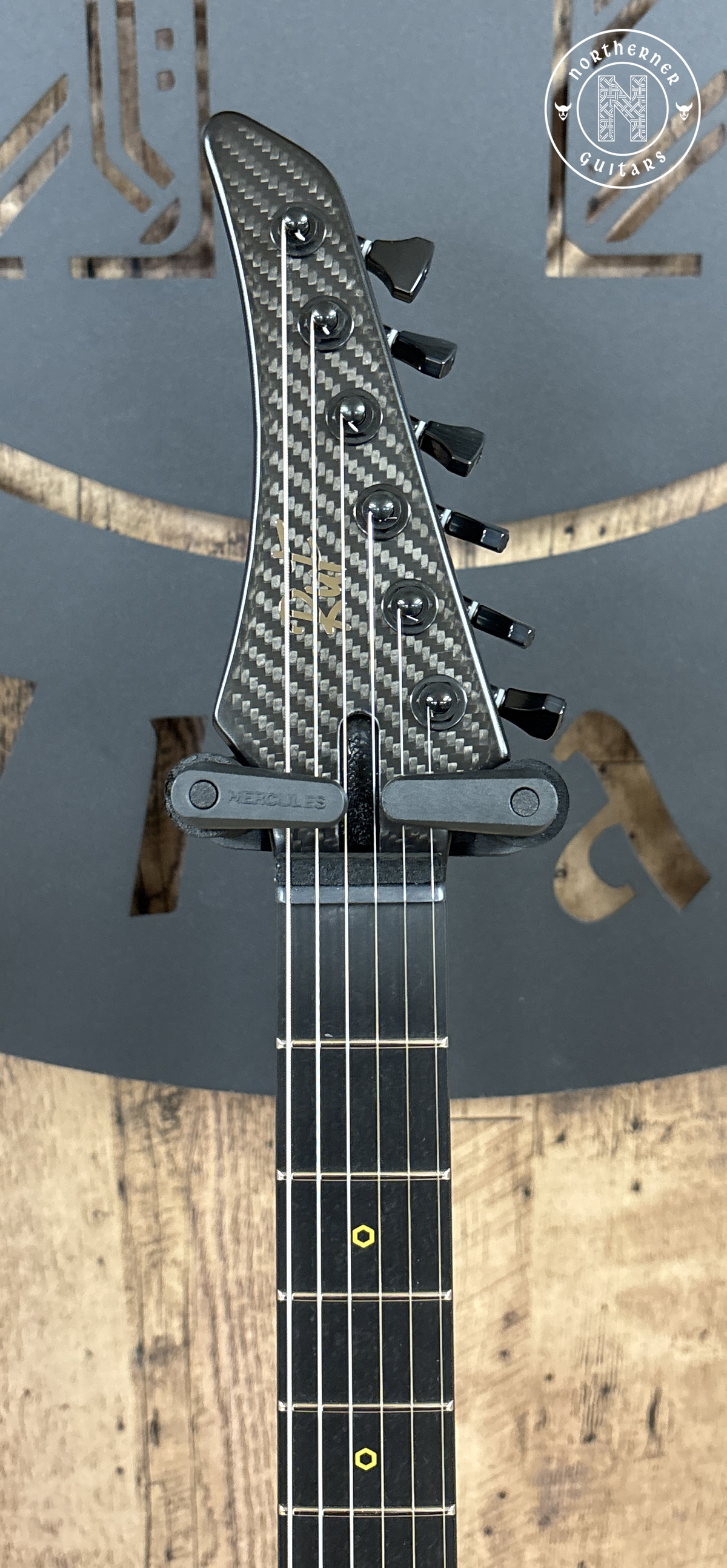 NEW Ruf Guitars Vinci 6 Open Carbon Yellow Bevels