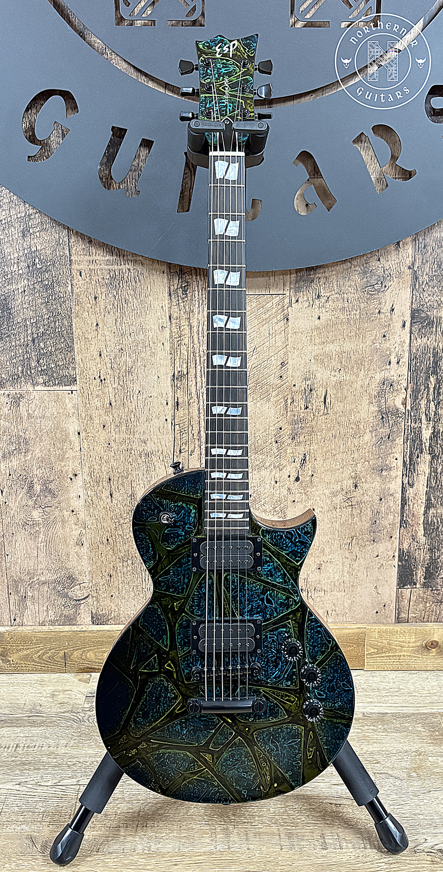 USED ESP USA Custom Shop Eclipse 2026 Psychedelic Flame