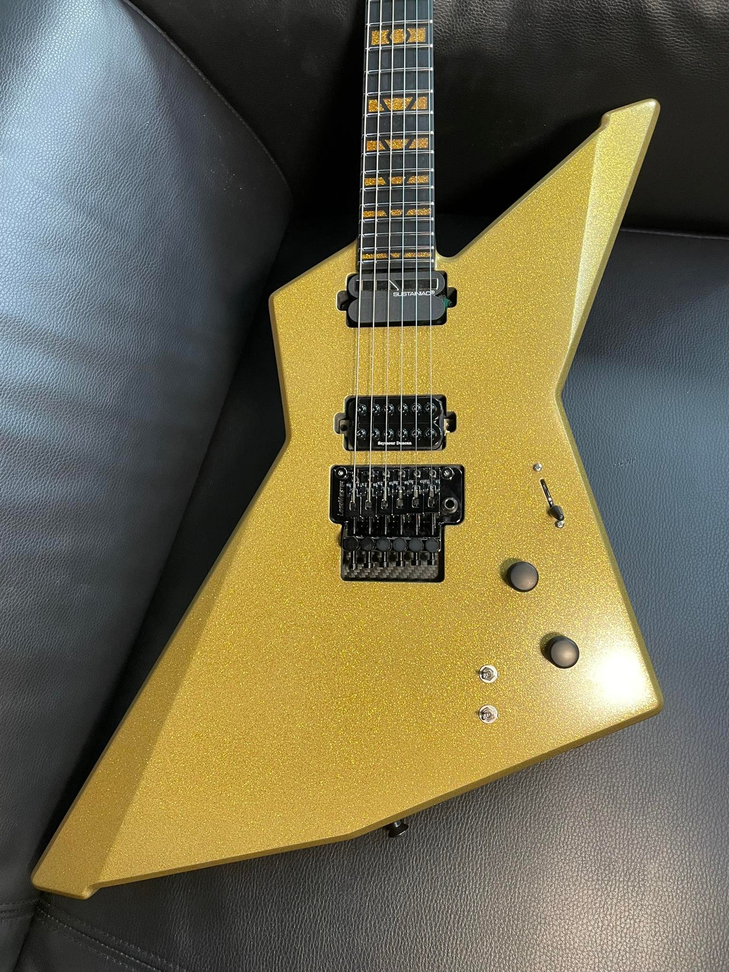 NEW Ruf Guitars Euler 6 2026 Gold Sparkle w/ Sustainiac