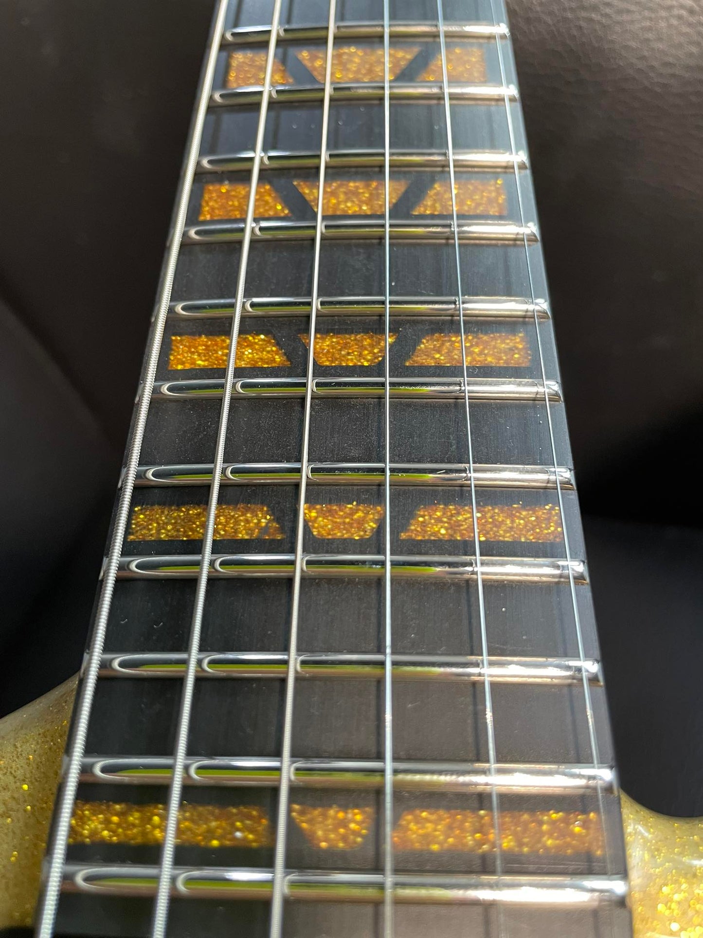 NEW Ruf Guitars Vinci 7 2026 Gold Sparkle w/ Sustainiac