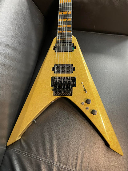 NEW Ruf Guitars Vinci 7 2026 Gold Sparkle w/ Sustainiac