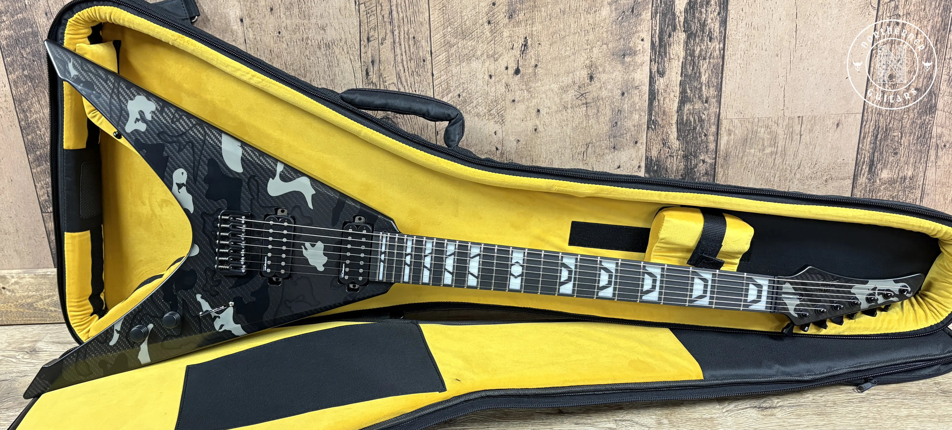 NEW Ruf Guitars Vinci 7 2025 Urban Camo Carbon - Northerner Guitars