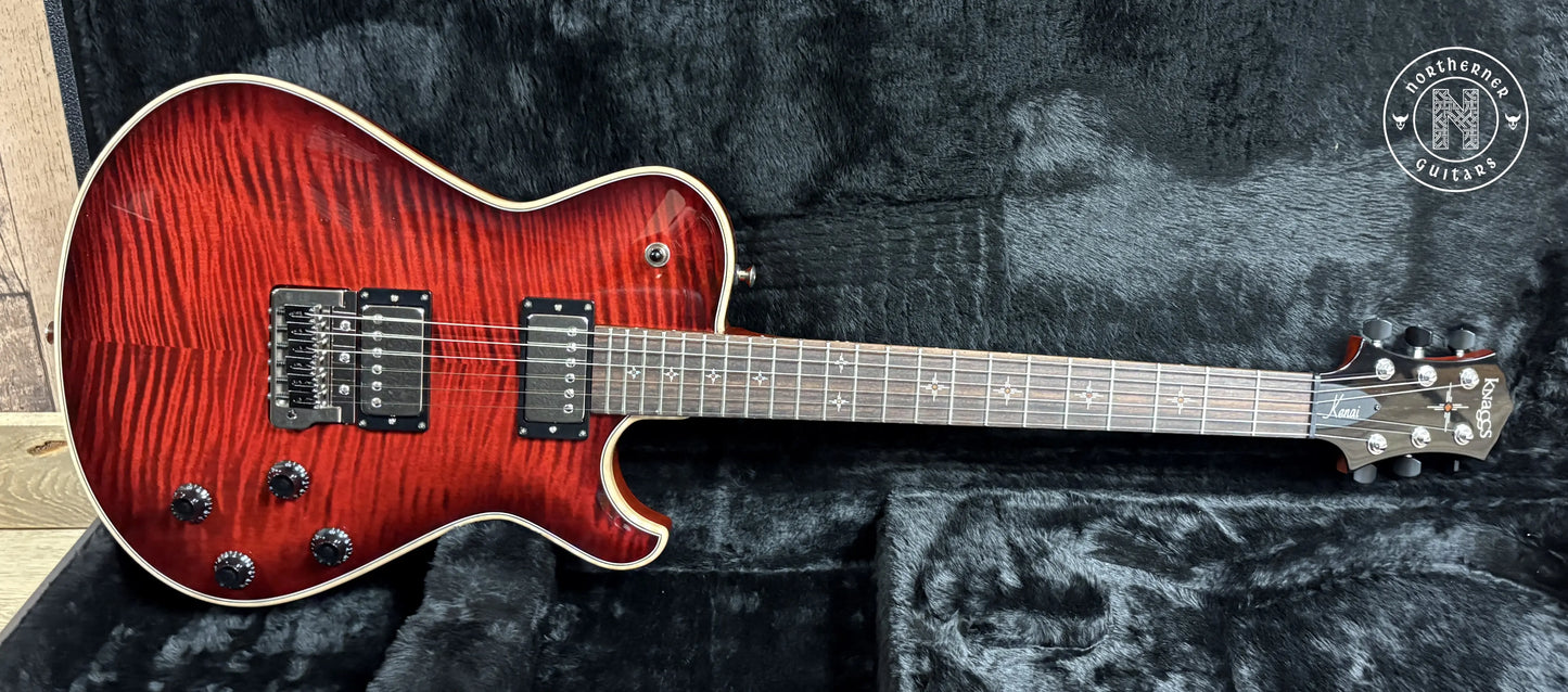 NEW Knaggs Kenai Trem T1 2025 Indian Red - Northerner Guitars