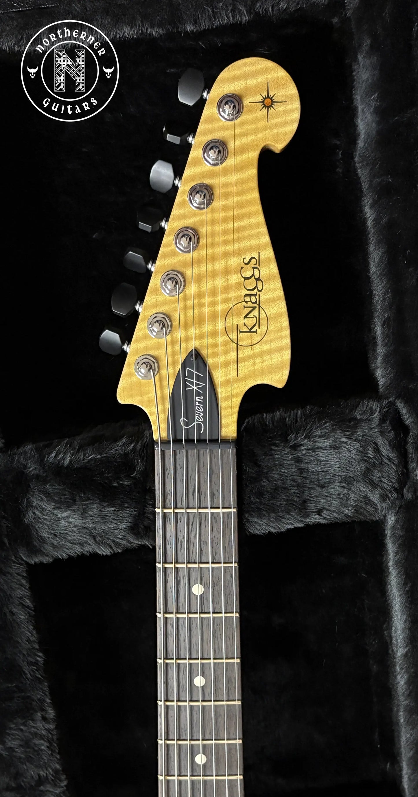 USED Knaggs Severn X7 T1 2024 Green / Aged Scotch Burst Northerner Guitars