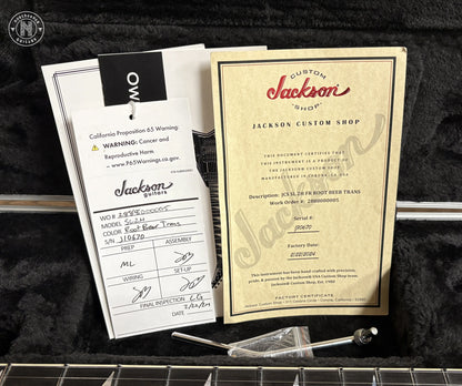 USED Jackson USA Custom Shop Limited Edition Soloist 2024 Quilt Maple Top - Root Beer Northerner Guitars