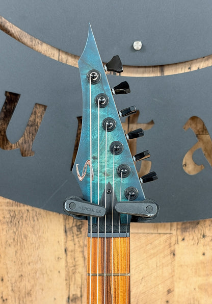 NEW Skervesen Chimera 6 28" Baritone Blue Burst