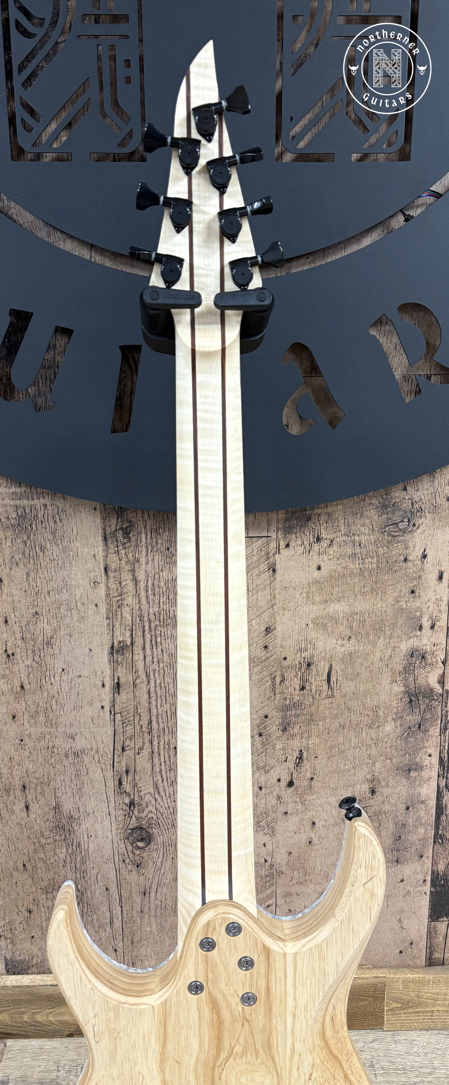 NEW Skervesen Raptor 7FF 2025 Poplar Burl "Nebula" - Northerner Guitars