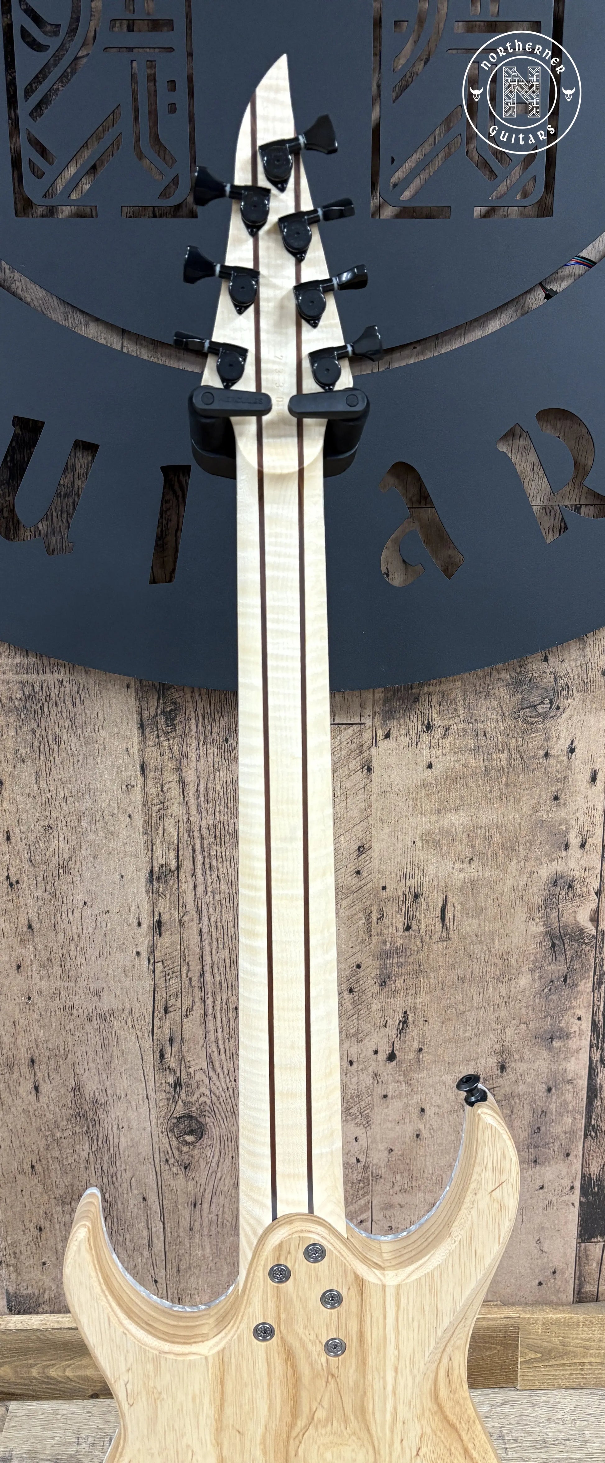 NEW Skervesen Raptor 7FF 2025 Poplar Burl "Nebula" - Northerner Guitars