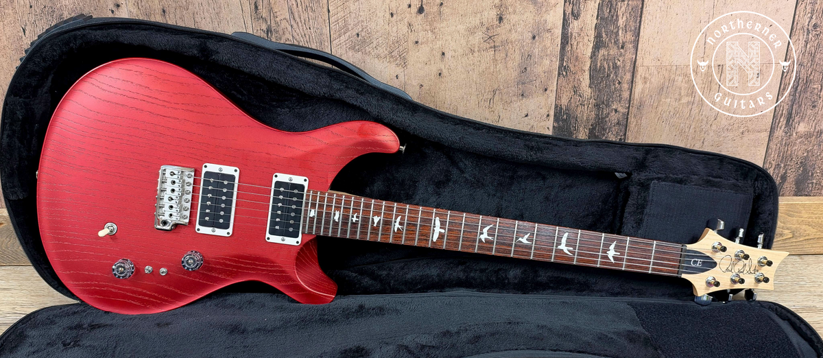 USED PRS CE 24-08 Swamp Ash Limited Edition 2025 Red Apple Metallic