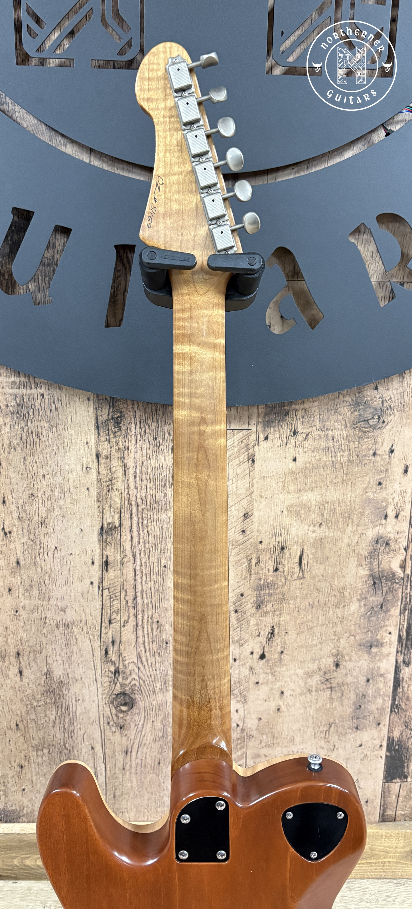 USED Patrick James Eggle Oz-T Carved Top Semi-Hollow