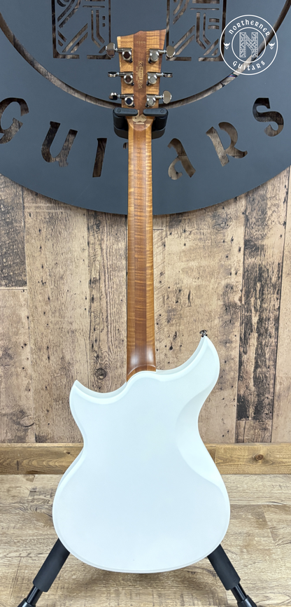 NEW Dunable DE Cyclops Matte Pearl White w/ Roasted Flame Maple Neck