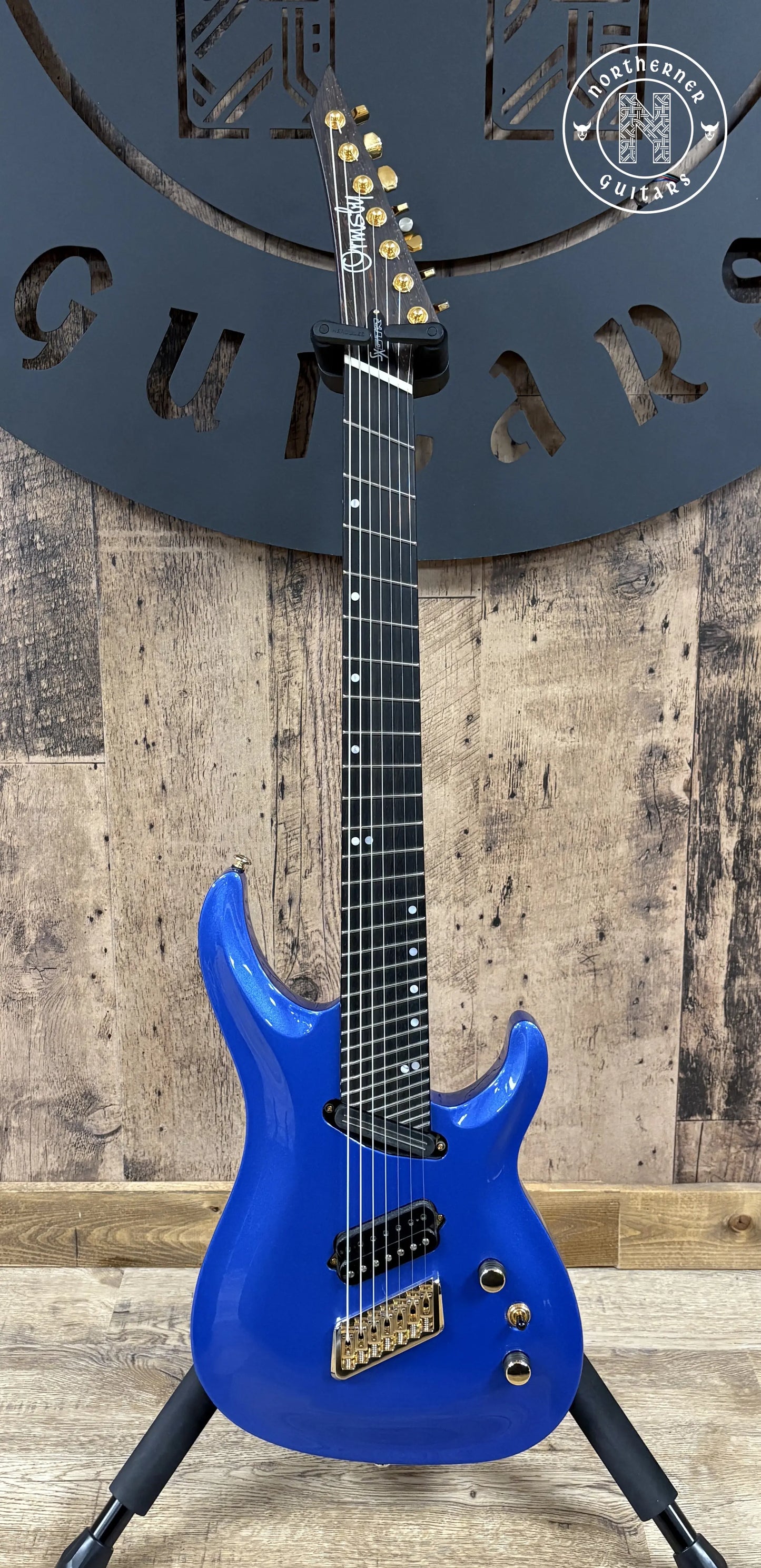 USED Ormsby SX Carved Top 10th Anniversary Blue Metallic - Northerner Guitars