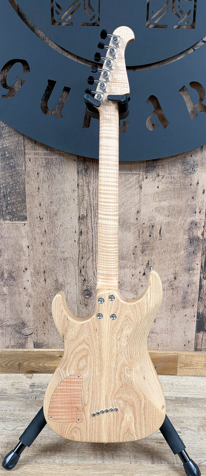 USED MacPherson Guitars Rogue Custom Shop Pink Flame Maple Carved Top