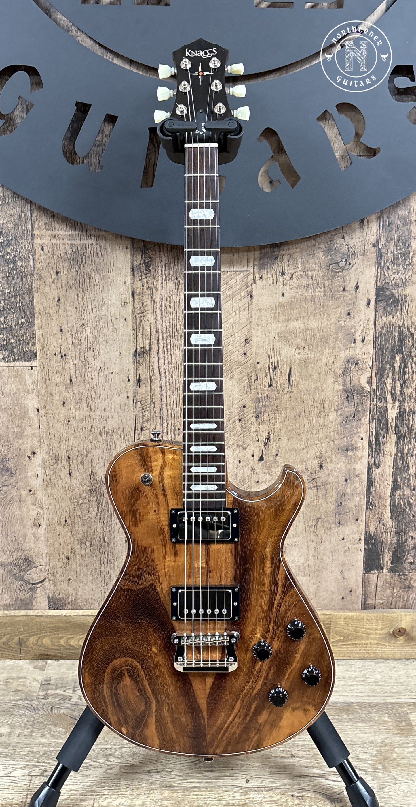 USED Knaggs Kenai 2024 Figured Koa Top