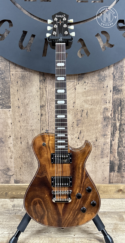 USED Knaggs Kenai 2024 Figured Koa Top
