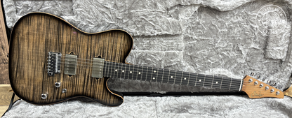 USED Suhr Modern T 2020 Flame Maple Trans Charcoal Burst