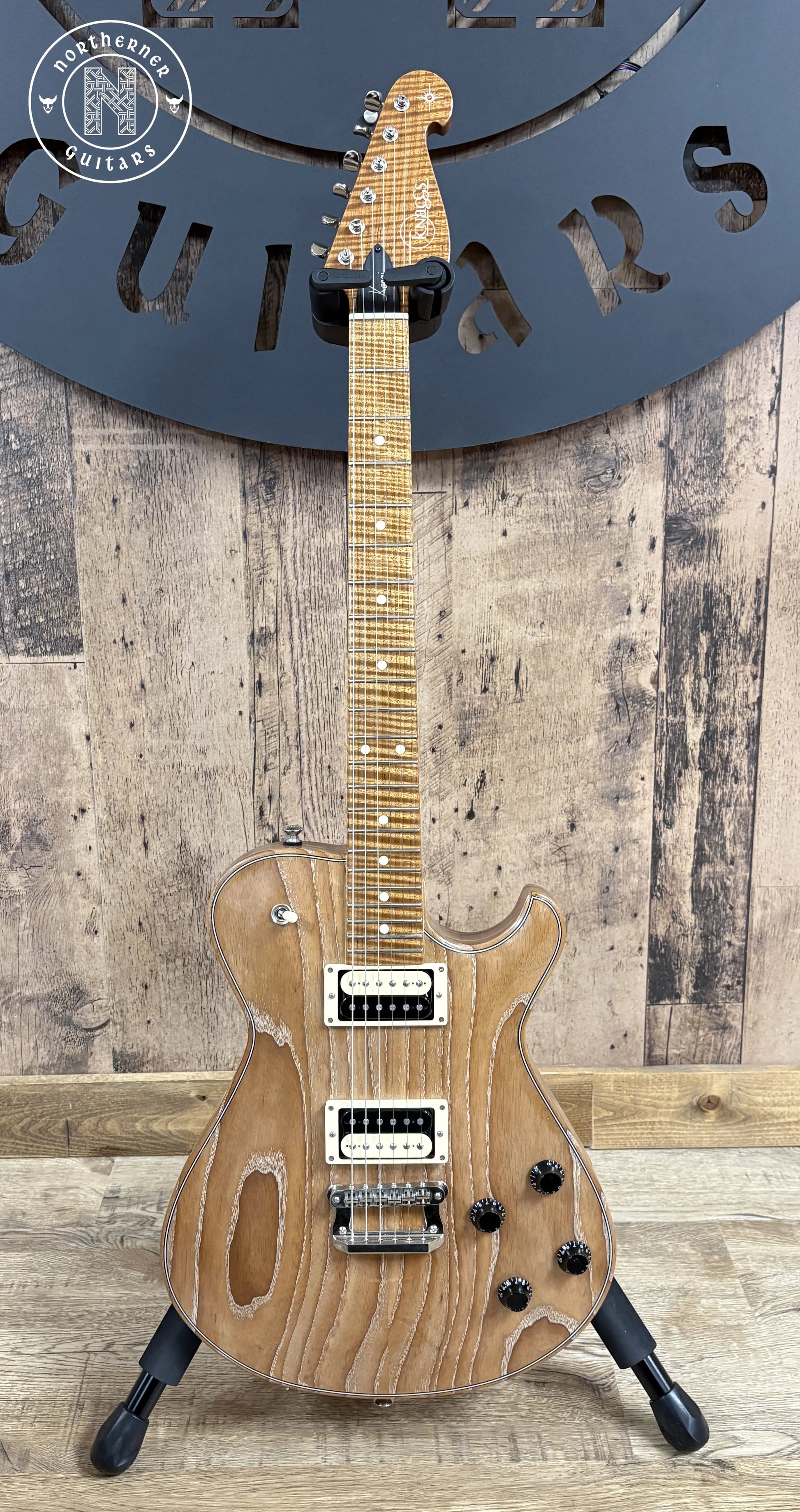 USED Knaggs Kenai T1 2024 Roasted Swamp Ash Natural Driftwood - Northerner Guitars