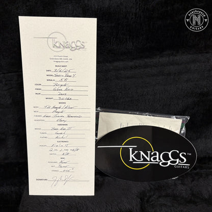 DEMO Knaggs Severn Bass 4 2025 Purple - Northerner Guitars