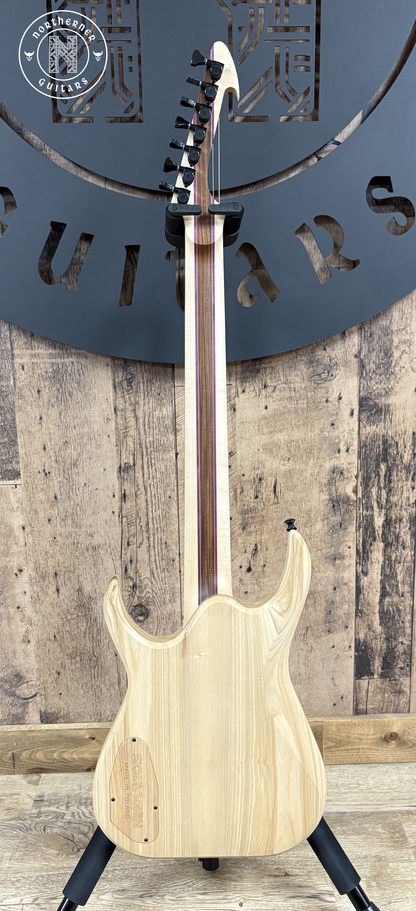 NEW Skervesen Raptor 7FF Set-Neck Purple Burst