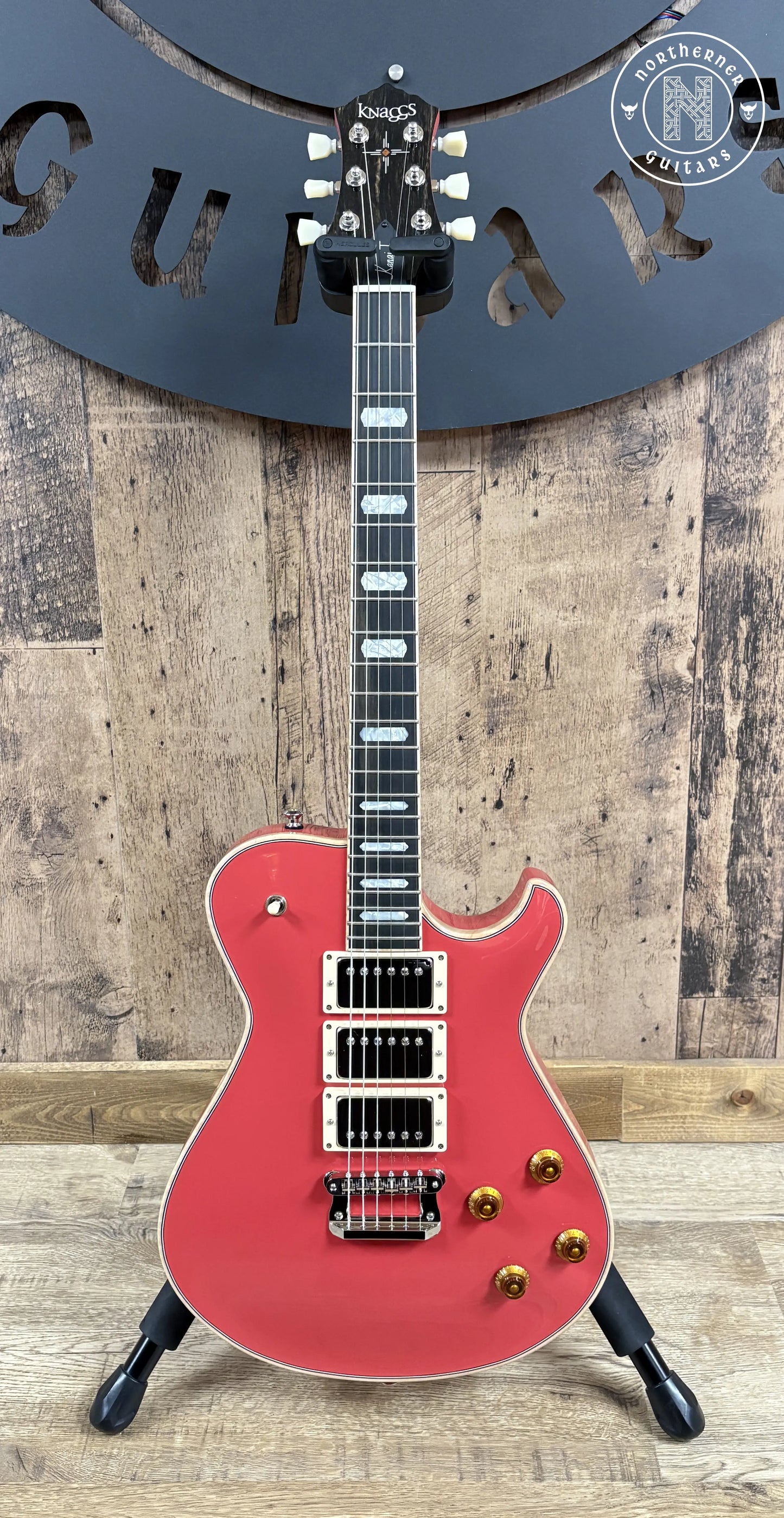 NEW Knaggs Kenai T HHH 2025 Fiesta Red - Northerner Guitars