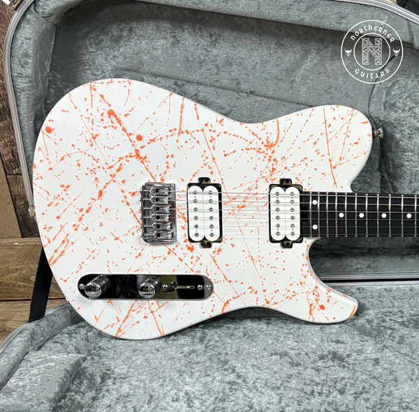 NEW Ruf Guitars Thales 6 White / Orange Splatter