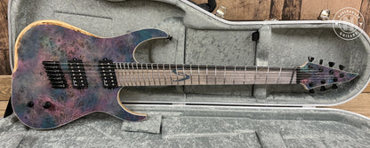 NEW Skervesen Raptor 7FF 2025 Poplar Burl "Nebula" - Northerner Guitars